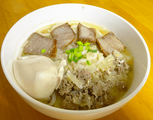 My humble alternative: Cha-shu Beef Miso Ramen